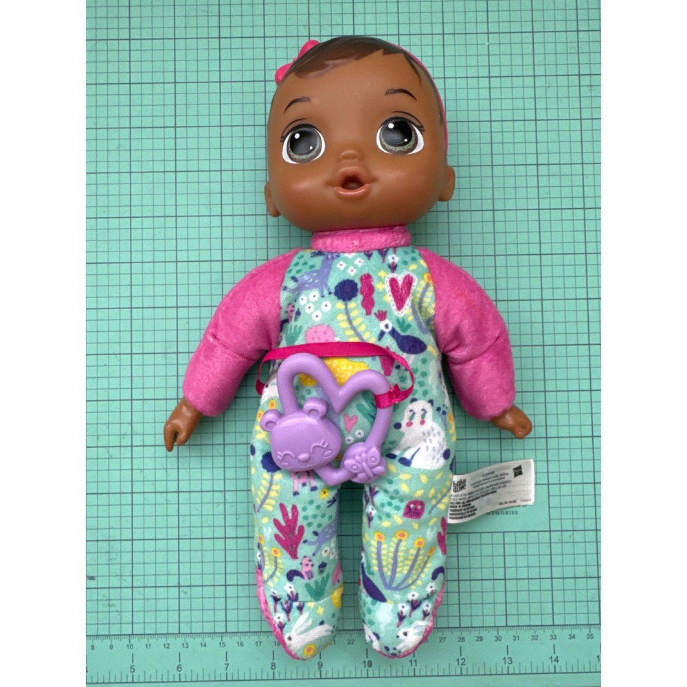 Baby Alive Glo Up Baby Soft Body Doll 2023 Hasbro F7792 F7635 Pink Floral 11in